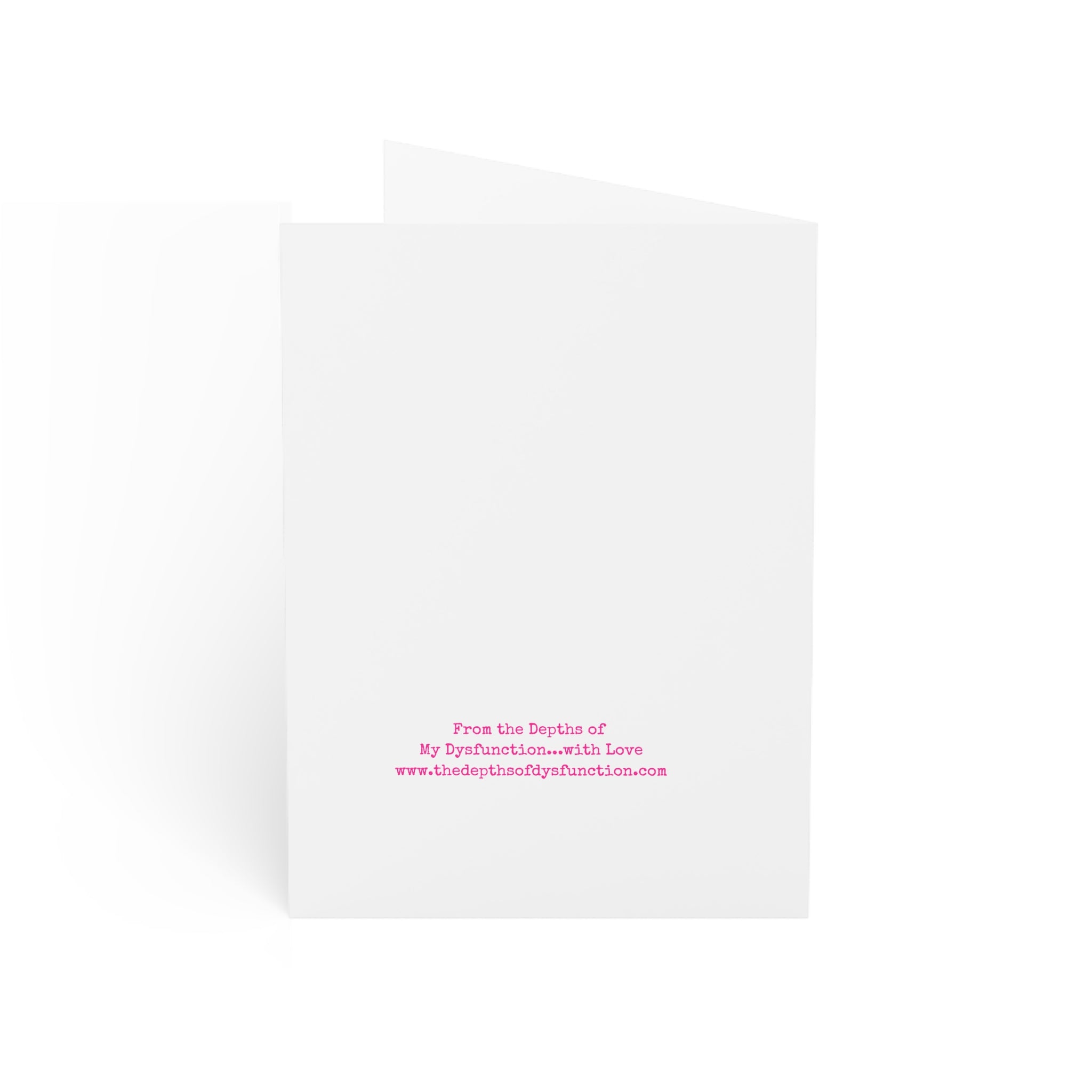 Funny Christmas Card – “All I Want for Christmas Is for the Laundry to Fold Itself” (Shipped Greeting Card)