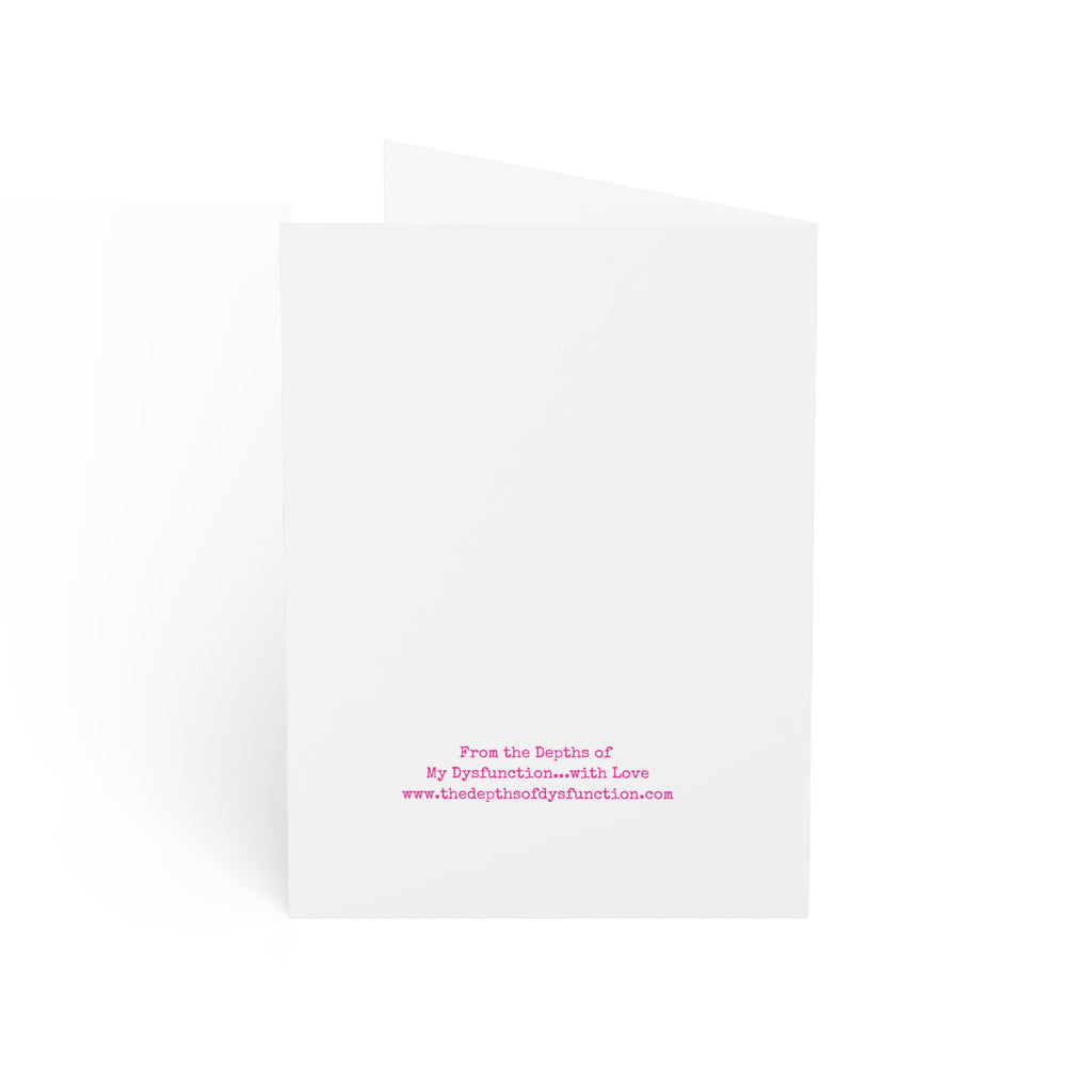 Merry F*ing Christmas (Roastmas) Greeting Card by, From the Depths of My Dysfunction...with Love