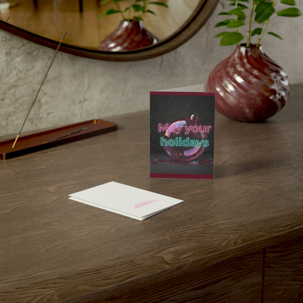 May Your Holidays Be as Fake as Your Personality” — Savage Christmas Card