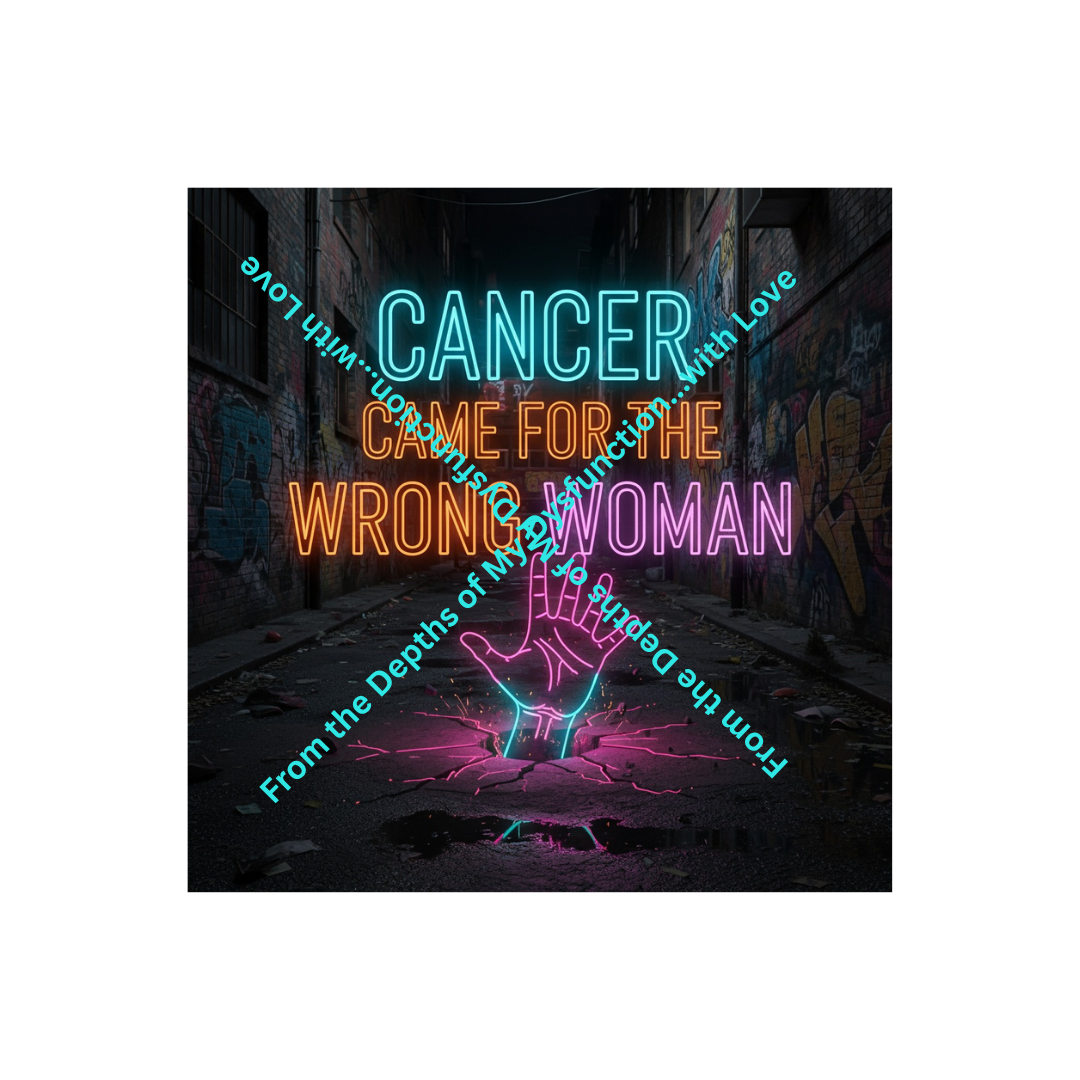 Cancer came for the wrong woman Printable Breast Cancer Awareness Card