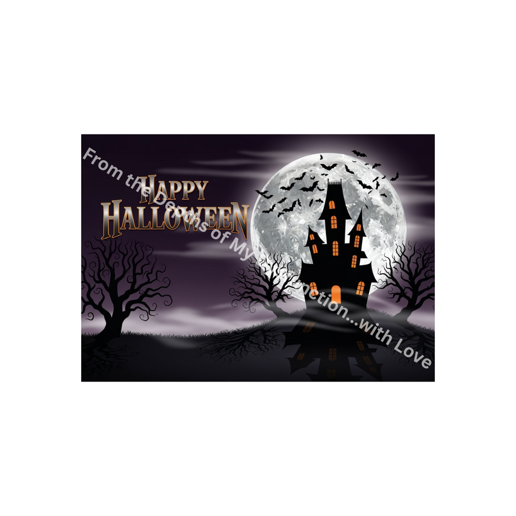 Haunted Friendship Roast Card | Funny Halloween Digital Download