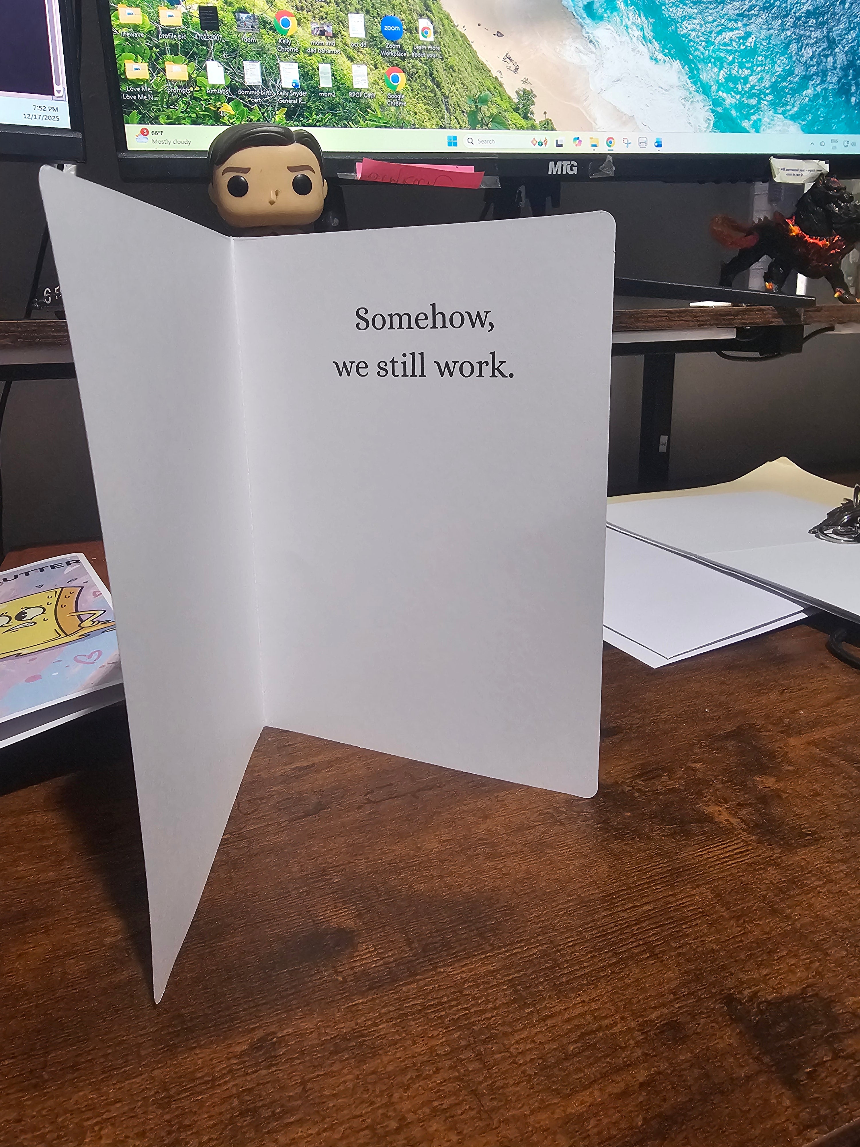 I’m Neat. You’re On the Rocks. – Valentine Card for Couples Who Somehow Still Work