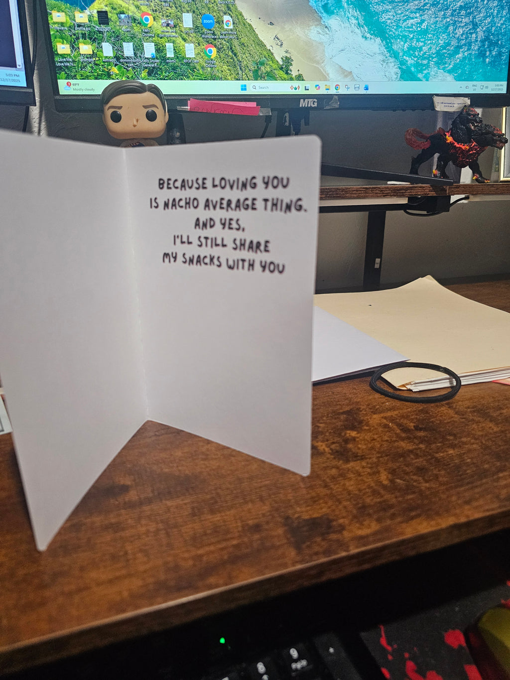 Nacho Average Valentine – Funny Food Pun Valentine’s Day Card