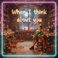 Funny Naughty Christmas Card – “When I Think About You, I Touch My Elf” (Digital Download)