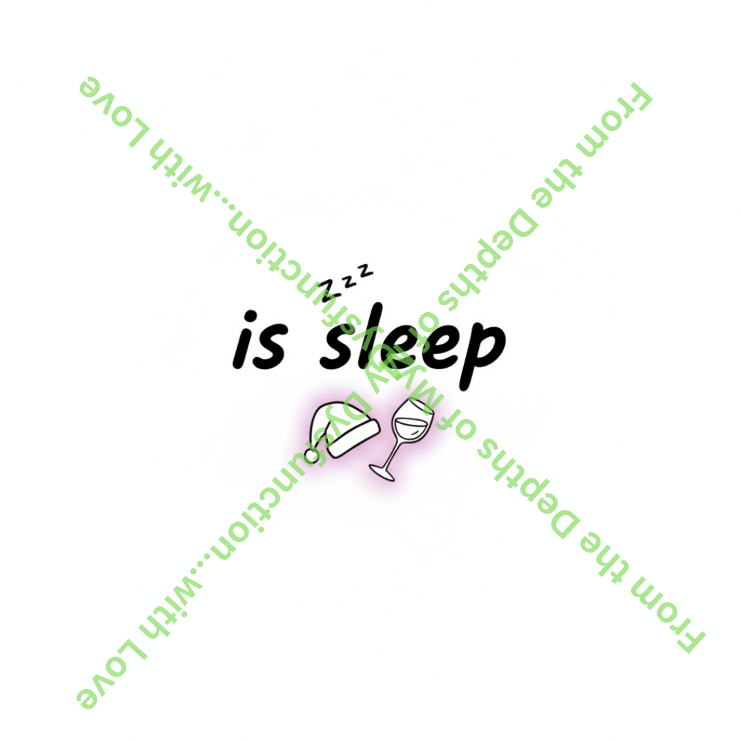 All I Want for Christmas Is Sleep | Funny Exhausted Mom Christmas Card (Printable)