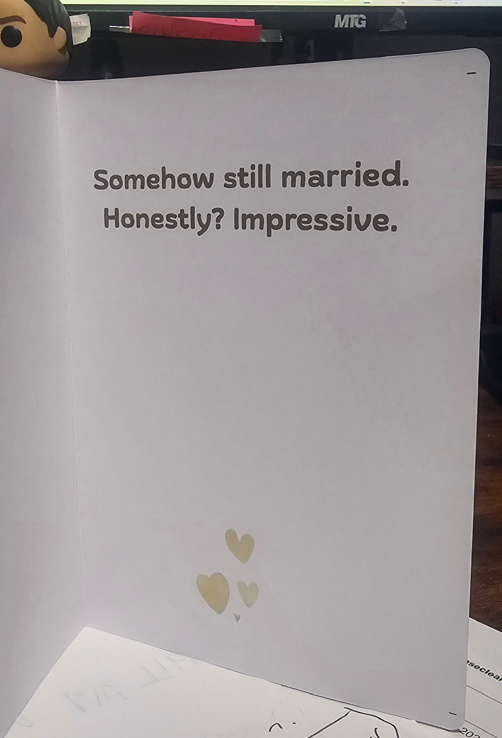Another Year Together – Funny Anniversary Card for Married Couples