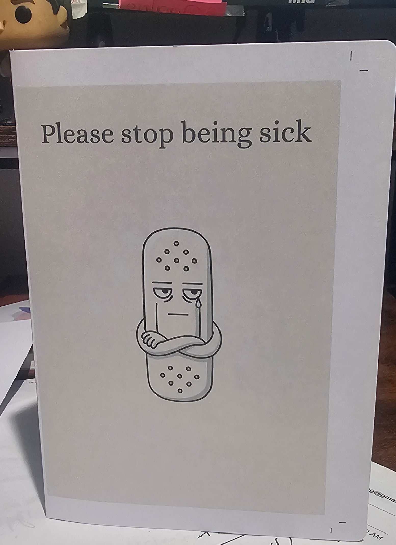 Please Stop Being Sick – Funny Get Well Card