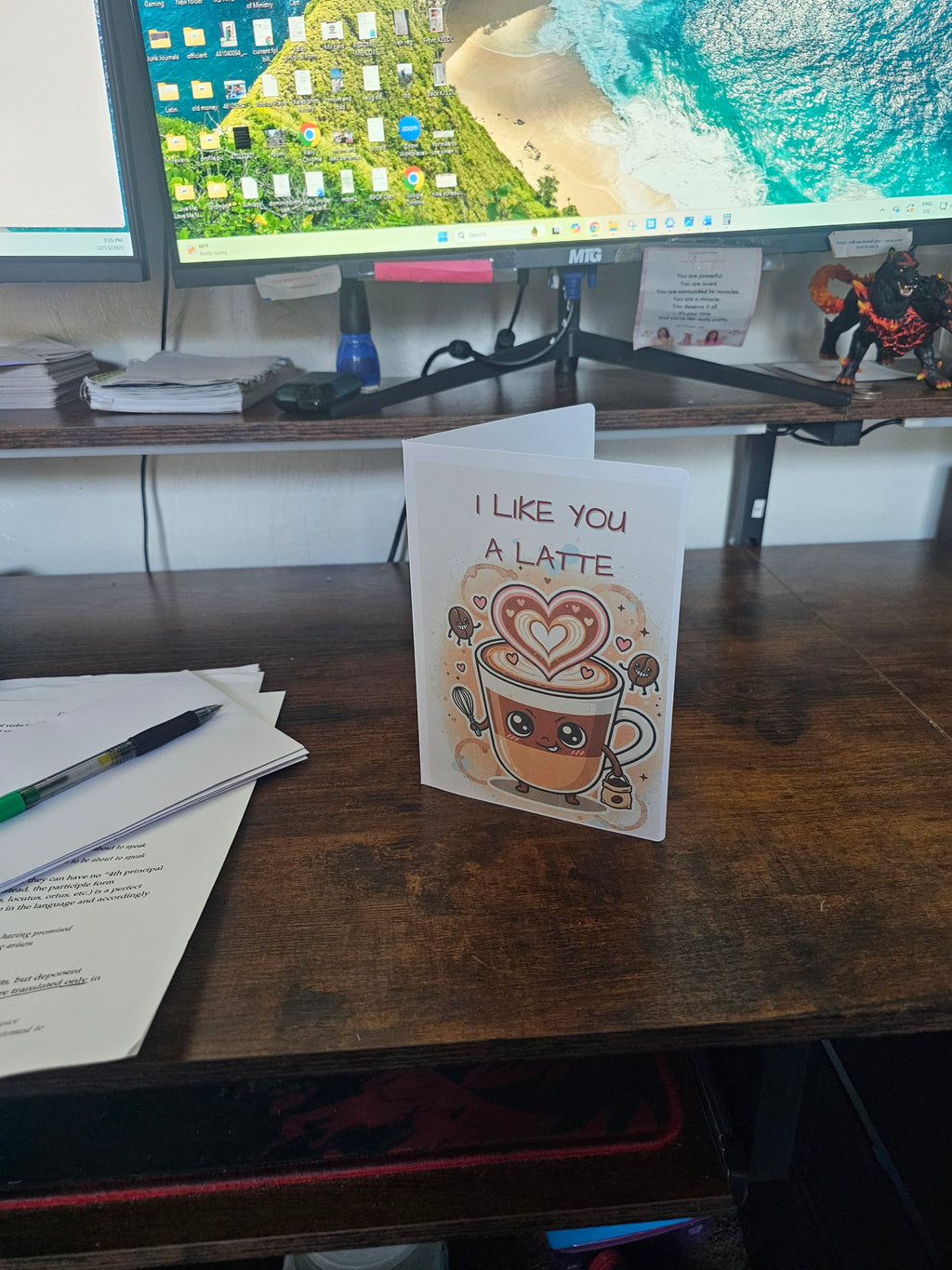 You're My Daily Grind-Funny Valentine's Day Card