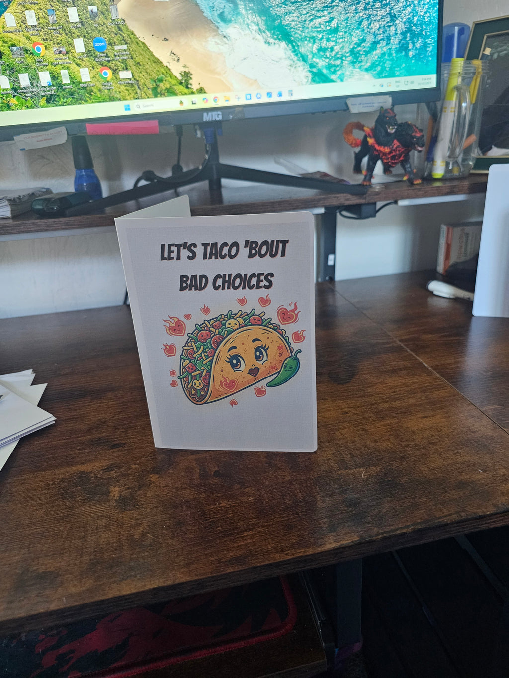 Let’s Taco ’Bout Love – Funny Valentine’s Day Card