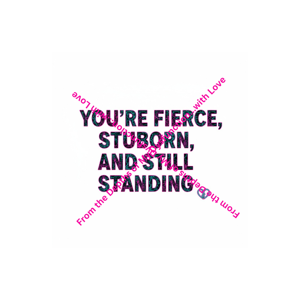 Strong doesn't even cover it Printable Breast Cancer Awareness Card