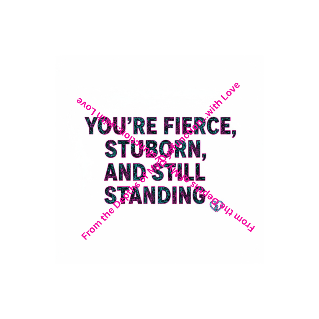 Strong doesn't even cover it Printable Breast Cancer Awareness Card