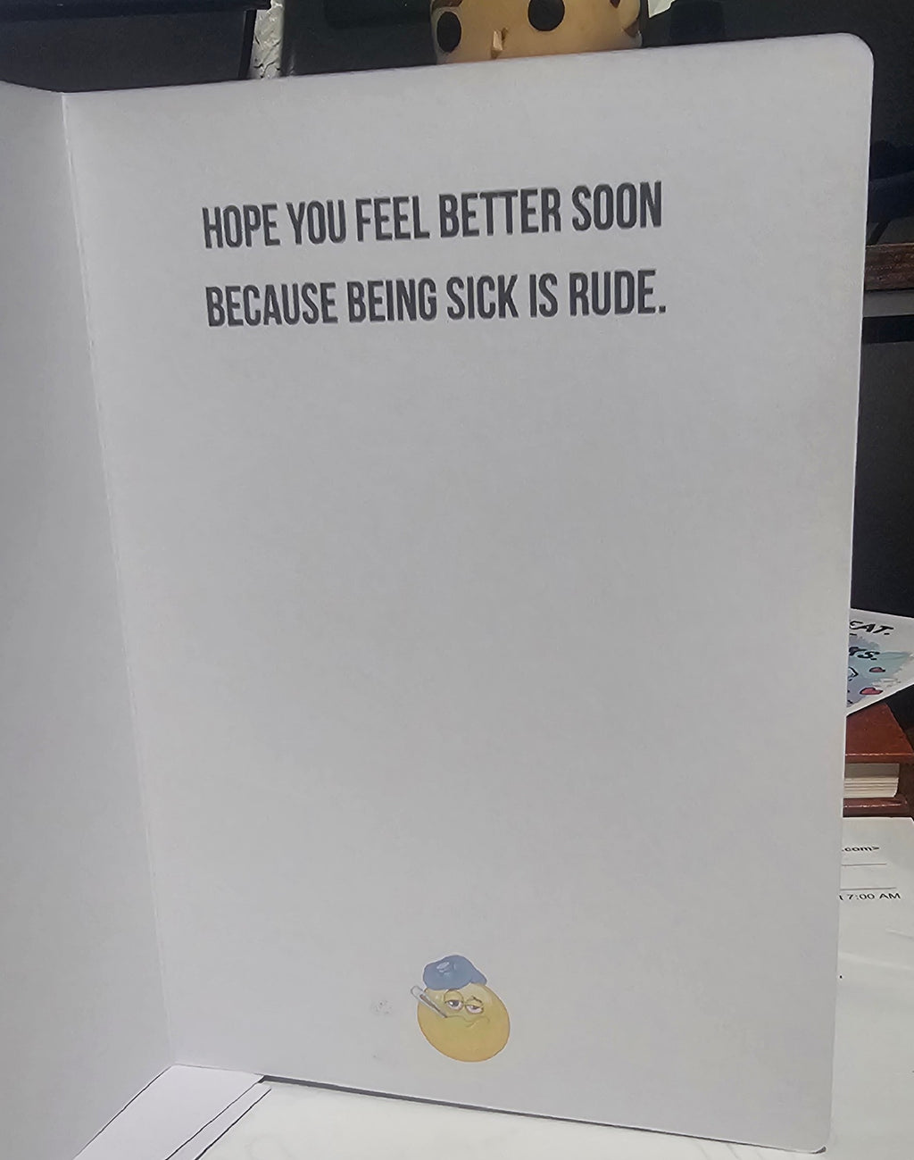 Well, This Sucks – Funny Get Well Card
