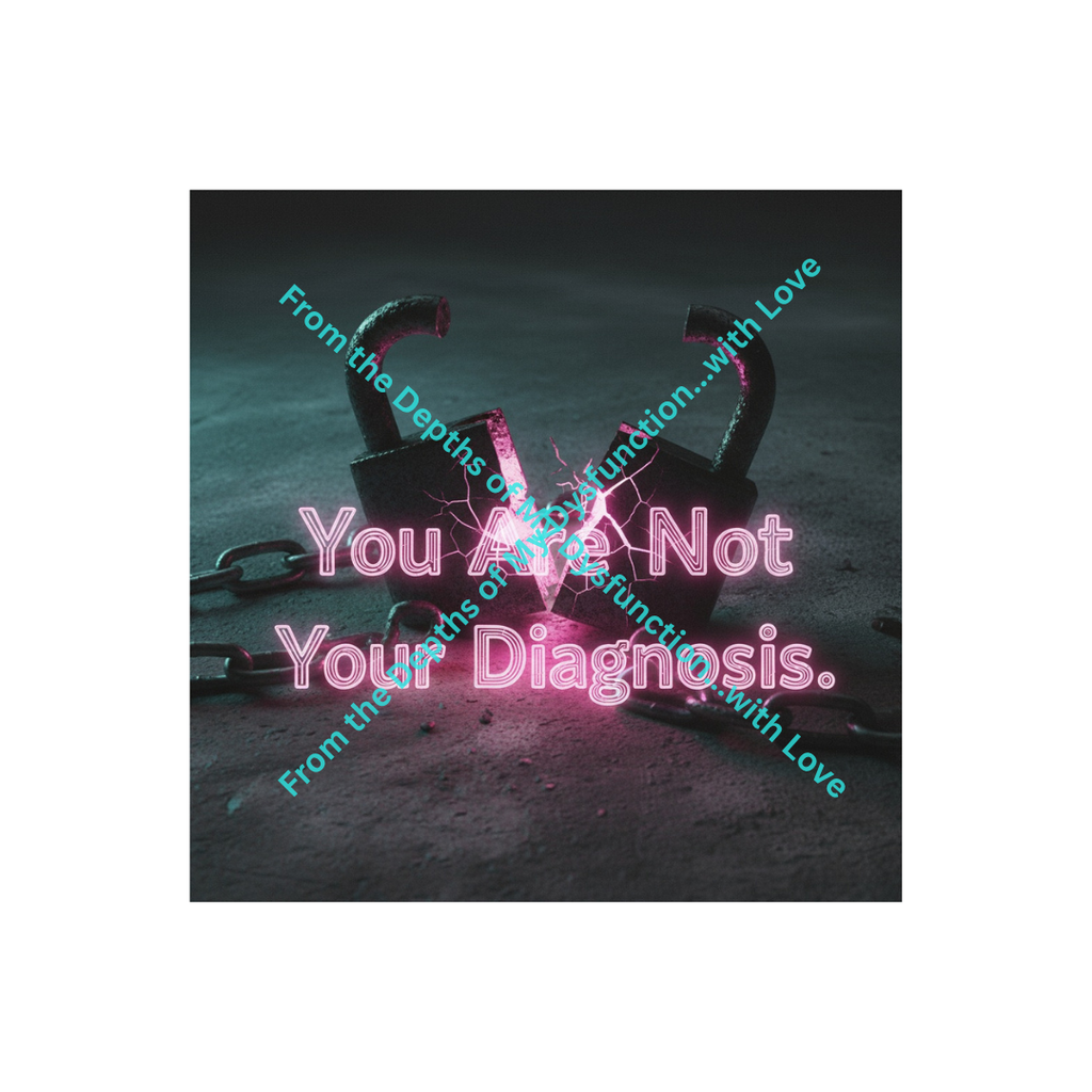 You are not your diagnosis Printable Breast Cancer Awareness Card